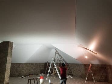 Натяжной потолок Матовое Монтаж