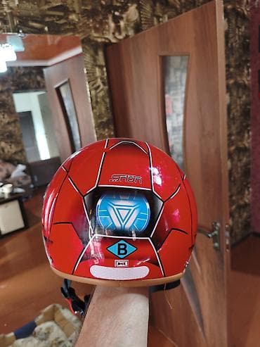 божьи коровки: Детский открытый шлем для велосипеда/самоката/роликов с визором - — 3