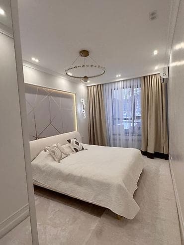 Недвижимость: 3 комнаты, 105 м², Асанбай мкр Элитка, 3 этаж, Евроремонт — 9