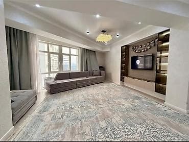 мадина базар квартира: 3 комнаты, 95 м², 10 этаж, Дизайнерский ремонт — 1
