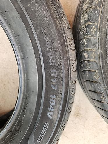 215 75 16c: Шины 235 / 65 / R 17, Лето, Б/у, Комплект, Внедорожные (АТ/МТ), Корея, Marshal — 3
