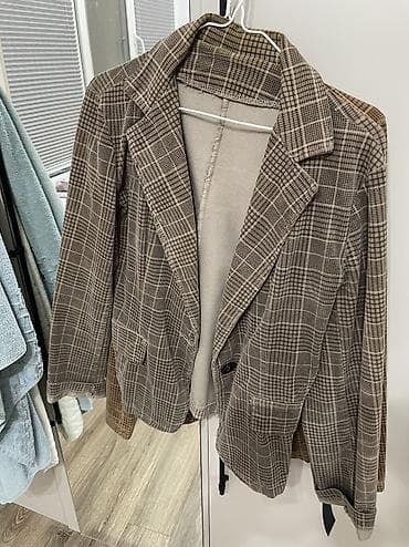 бекер кучук: Жакет в клетку.Производство Италия Абсолютно новый. Мягкая и приятная — 5