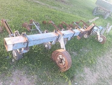 Культиватор прицепной междурядный - Широкая рама из профильного