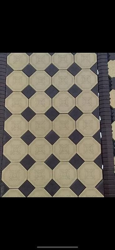 Другие товары для дома: Тротуарная плитка с декоративным узором - Форматы: восьмиугольные — 7