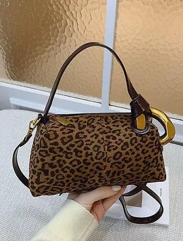 сдельные купальники с принтом: Женская сумка с леопардовым принтом - Форм‑фактор: компактный — 2