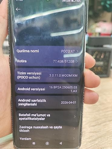 samsung galaxy watch 4 classic: Poco X7, Б/у, 512 ГБ, цвет - Серебристый, 2 SIM — 8