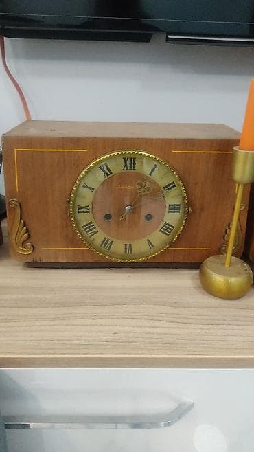 Настольные механические часы в деревянном корпусе - Корпус