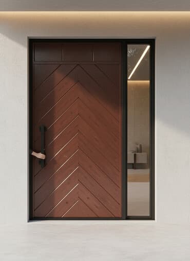 Металлические распашные ворота и калитка Размер: ворота 350х220