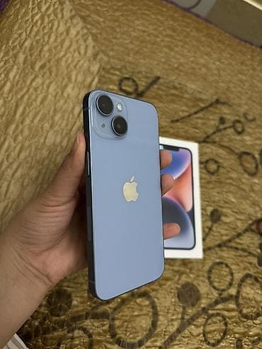 iphone 15 128gb: IPhone 14, Б/у, 128 ГБ, Голубой, Коробка, 85 % — 4