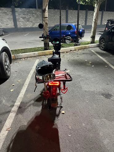 электронные мотоциклы: Электровелосипед, Б/у — 3