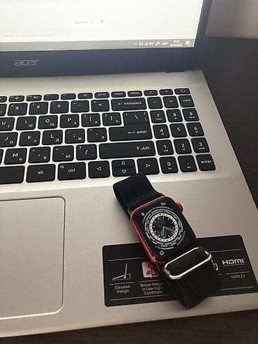 redmi buds: Apple Watch Series 6 40mm (PRODUCT)RED 🔴 Срочно ✔️ Оригинал, полный — 4