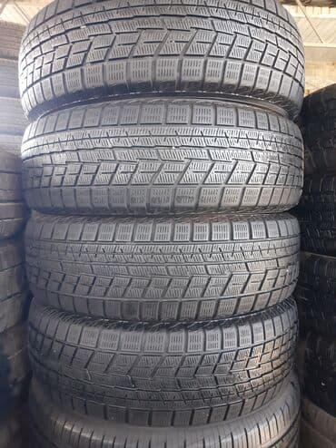 шины yokohama: Шины 195 / 65 / R 15, Зима, Б/у, Комплект, Япония, Yokohama — 2