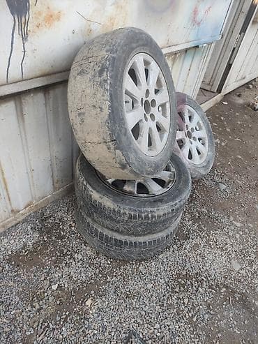 Колпаки: Колеса в сборе 205 / 60 / R 16, Лето, Б/у, Комплект, Легковые, Литые, отверстий - 5 — 4