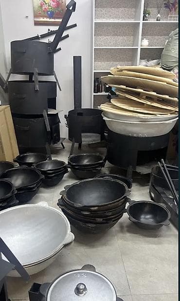 чайник походный: Казаны и печи для казанов (уличные/походные) Ассортимент: - — 1