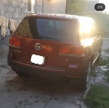 ауди рул: Volkswagen Touareg: 2004 г., Автомат, Бензин, Жол тандабас — 2
