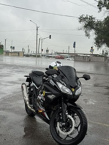 Спортбайк Kawasaki, 400 куб. см, Бензин, Взрослый, Новый