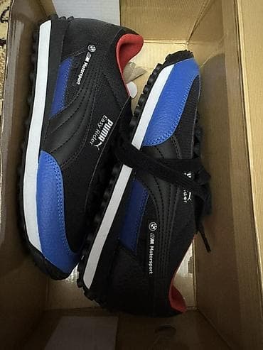 Мужские кроссовки, 37.5, Puma, Новый, цвет - Черный, Платная доставка, Самовывоз