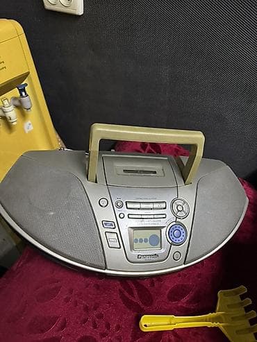 cd плеер: Портативный аудиоцентр Panasonic (boombox) - Комбинированный — 1