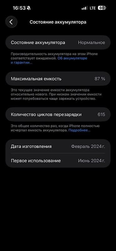 IPhone 15 Pro Max, Колдонулган, 256 ГБ, Desert Titanium, Куту, 87 % — 2