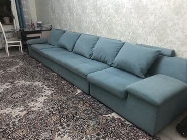 куплю новый диван: Прямой диван, Б/у, Трехместный — 1