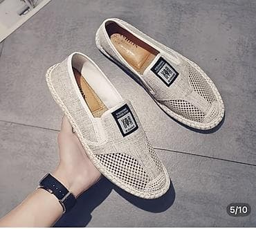 массажные шлепки: Летние мужские эспадрильи-слипоны YICHANG X-CHAO - Дышащий дизайн — 1