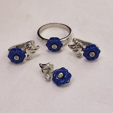 Набор украшений, Проба 925, Женские, Новый at lalafo.kg Набор украшений, Проба 925, Женские, Новый