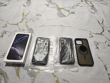 ayfon se: IPhone 16 Pro Max, Б/у, 256 ГБ, Black Titanium, 100 % — 8