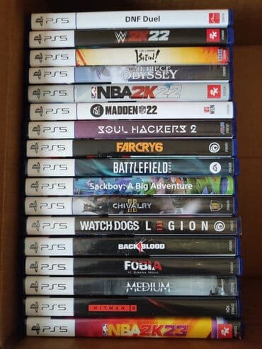 Продаю диски на ps5, в идеальном состоянии. ‼️NBA23 Продан. Sackboy
