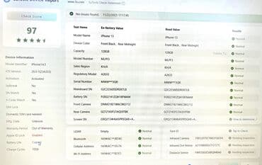 айфон x цена в бишкеке бу: IPhone 13, 128 ГБ, Midnight, 71 % — 3