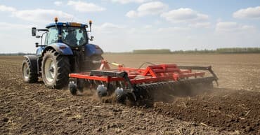 Дисковая борона прицепная (агрегат для предпосевной и поверхностной