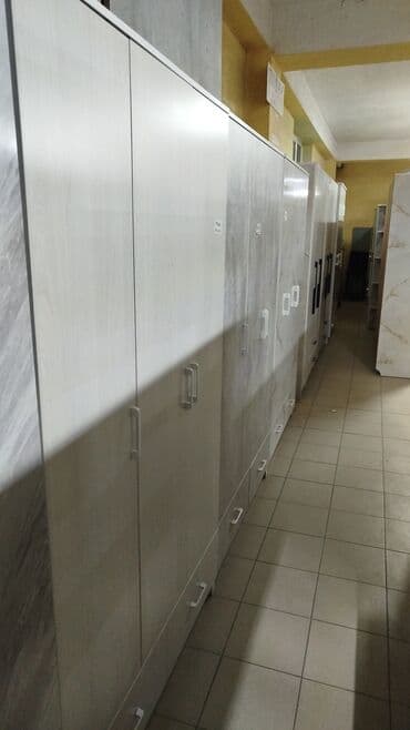 шкафы недорого: Шифоньер, Новый, Прямой, цвет - Белый, ЛДСП — 8