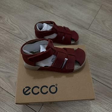 Детская обувь: Детские сандалии ECCO Cozmo Fisherman I, в красивом бордово-красном — 4