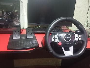 vr очки: Игровой руль ALUCARD NS-9887 (270°) с педалями - Угол поворота: 270° — 4