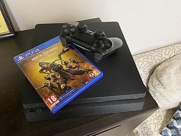 PlayStation 4 Slim (черная) ТОРГ УМЕСТЕН Комплектация: - консоль PS4 at lalafo.kg PlayStation 4 Slim (черная) ТОРГ УМЕСТЕН Комплектация: - консоль PS4