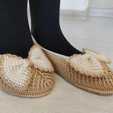 samsung s20 note: Домашние тапочки, 38, Новый, цвет - Бежевый, Самовывоз — 3