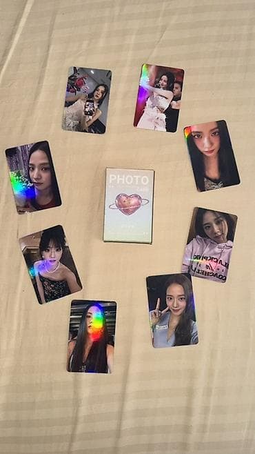 Фотокарты JISOO — набор коллекционных карточек - Тематика: JISOO