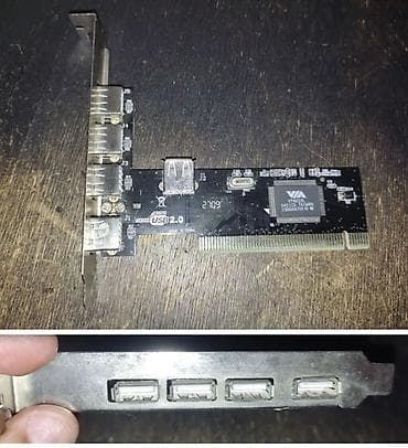 звуковые карты pci: Плата расширения PCI 4 (5) разъёма USB2.0 на чипе VIA Vectro VT6212L — 1