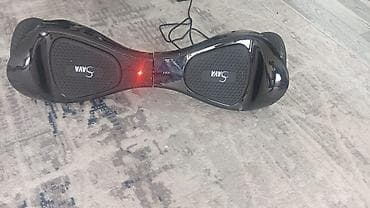 Гироскутер SAVA, чёрный. Особенности: - Диаметр колёс: ~6,5–7 дюймов