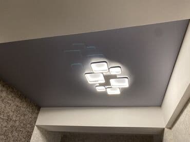 прожектор свет: Керме шыптар Жылтырак, 3D потолоктор, Жылтырабаган Демонтаждоо, Акысыз консультация, Акысыз ченөө — 5