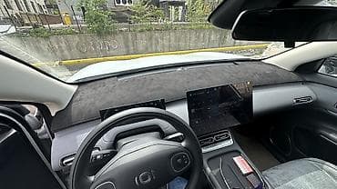 диспы: Алькантара Накидка на панель Changan, цвет - Черный, Новый, Самовывоз, Платная доставка — 3