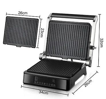 блинчик печка: Гриль 2в1 Производитель: RAF Артикул: R.535 Размер Решетки: 31*29 см — 2