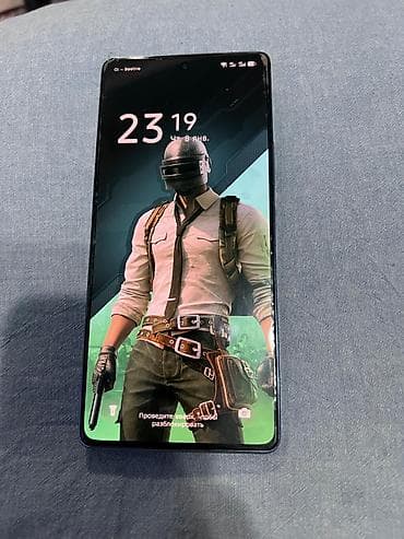 киберпанк: Infinix GT 20 Pro, Б/у, 256 ГБ, цвет - Голубой, 2 SIM — 1
