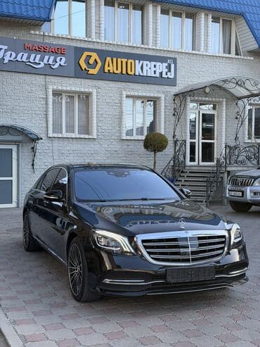 авто с последующим выкупом без первоначального взноса: Mercedes-Benz S-Class: 2019 г., 4 л, Автомат, Бензиновая, Седан — 8
