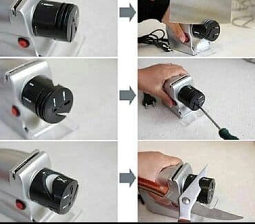 обвалочный нож: Профессиональная электрическая точилка для ножей, точильный инструмент — 3