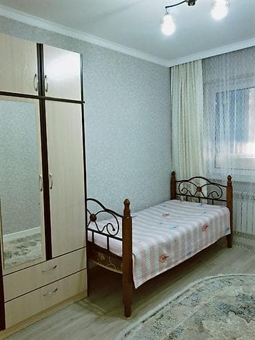 flat osh: 2 комнаты, Агентство недвижимости, Без подселения, С мебелью полностью — 3