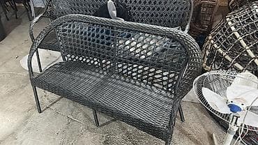 фонарик солнечный: Комплект садовой мебели, Стулья, Ротанг — 10