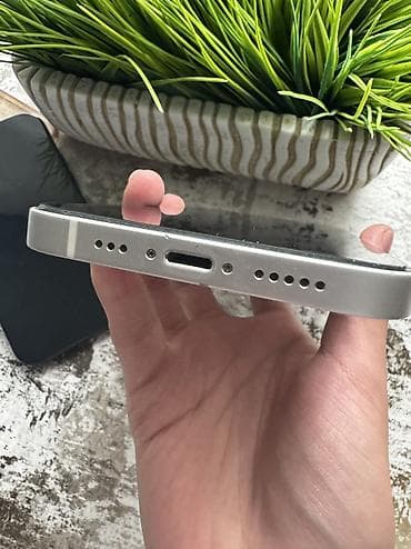 ipad 64: IPhone 12, Б/у, 128 ГБ, Белый, Защитное стекло, Чехол, Кабель, 95 % — 4