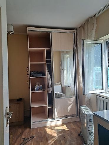 кухный сервант: Шкаф купе, Б/у, С зеркалом, ЛДСП — 1