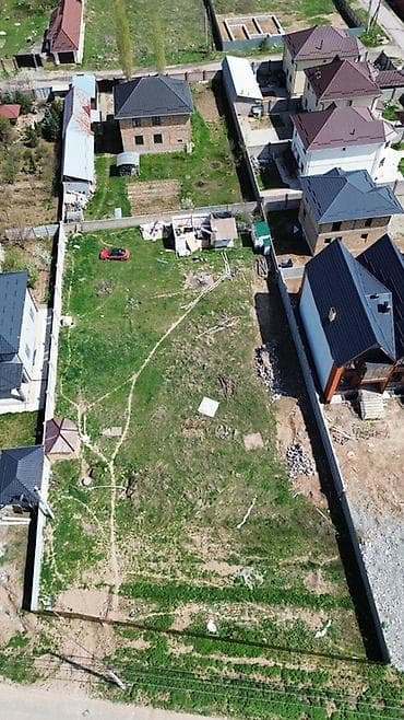 прадаю участок бишкек: 18 соток, Для строительства — 2