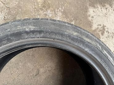 Шиналар: Шиналар 245 / 45 / R 19, Жай, Колдонулган, Жуп, Жеңил унаалар, Kumho — 4